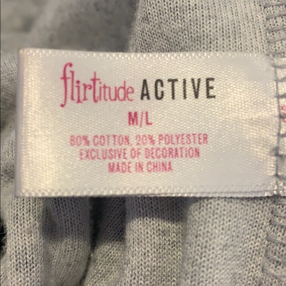 Flirtitude Active French Terry Pull Over Hoodie - Picture 5 of 5